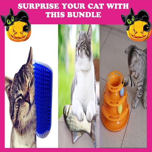 3 in 1 Cat Toy Bundle - Free SHIPPING