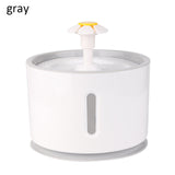 2.4L Automatic Pet Cat Water Fountain LED