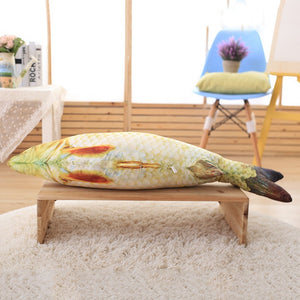 Realistic Looking Fish Kicker Cat Toy - Free Shipping