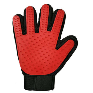 pet grooming glove