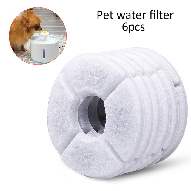 2.4L Automatic Pet Cat Water Fountain LED