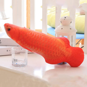 Realistic Looking Fish Kicker Cat Toy - Free Shipping